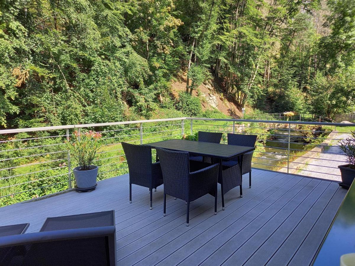 Ferienhaus Buschmuehle - Stolpen Dış mekan fotoğraf